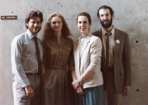 David and Andi Cole, the author and her husband, circa 1983