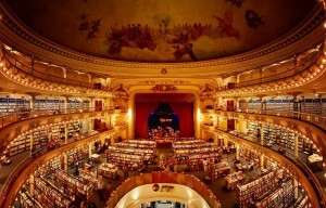 El Ateneo Grand Splendid book store in Buenos Aires, Argentina. Photo courtesy of the author