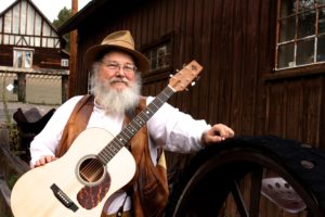 Local singer-songwriter, folklorist and storyteller Tony Norris. Photo by Clair Anna Rose