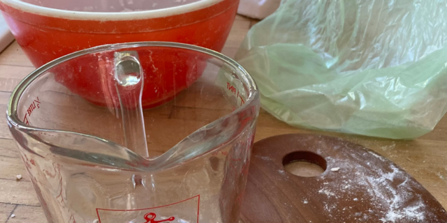 Meditations on a Dough Scraper